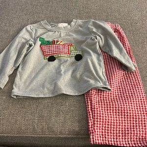 Christmas Pants Set - 2t